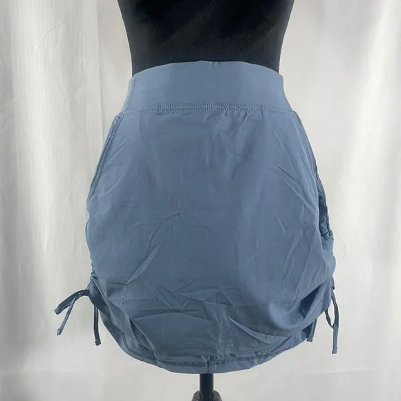 Marika Chelsea Skort,skirt, blue,grey,built in shorts,high waisted, small,New - Picture 2 of 10